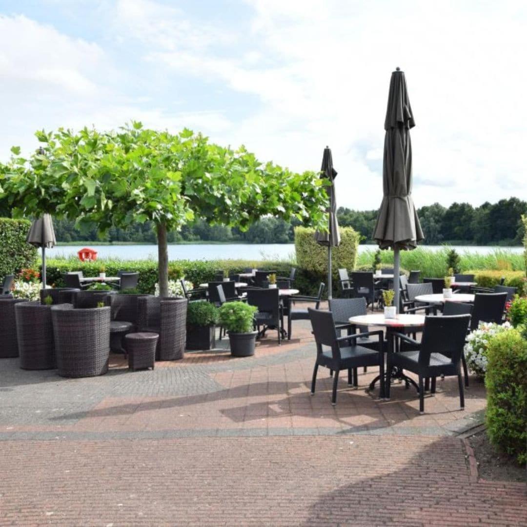 Luxe Chalet Met Veranda En Tuin , Nabij Zwembad Vp006 Heinkenszand Exterior foto